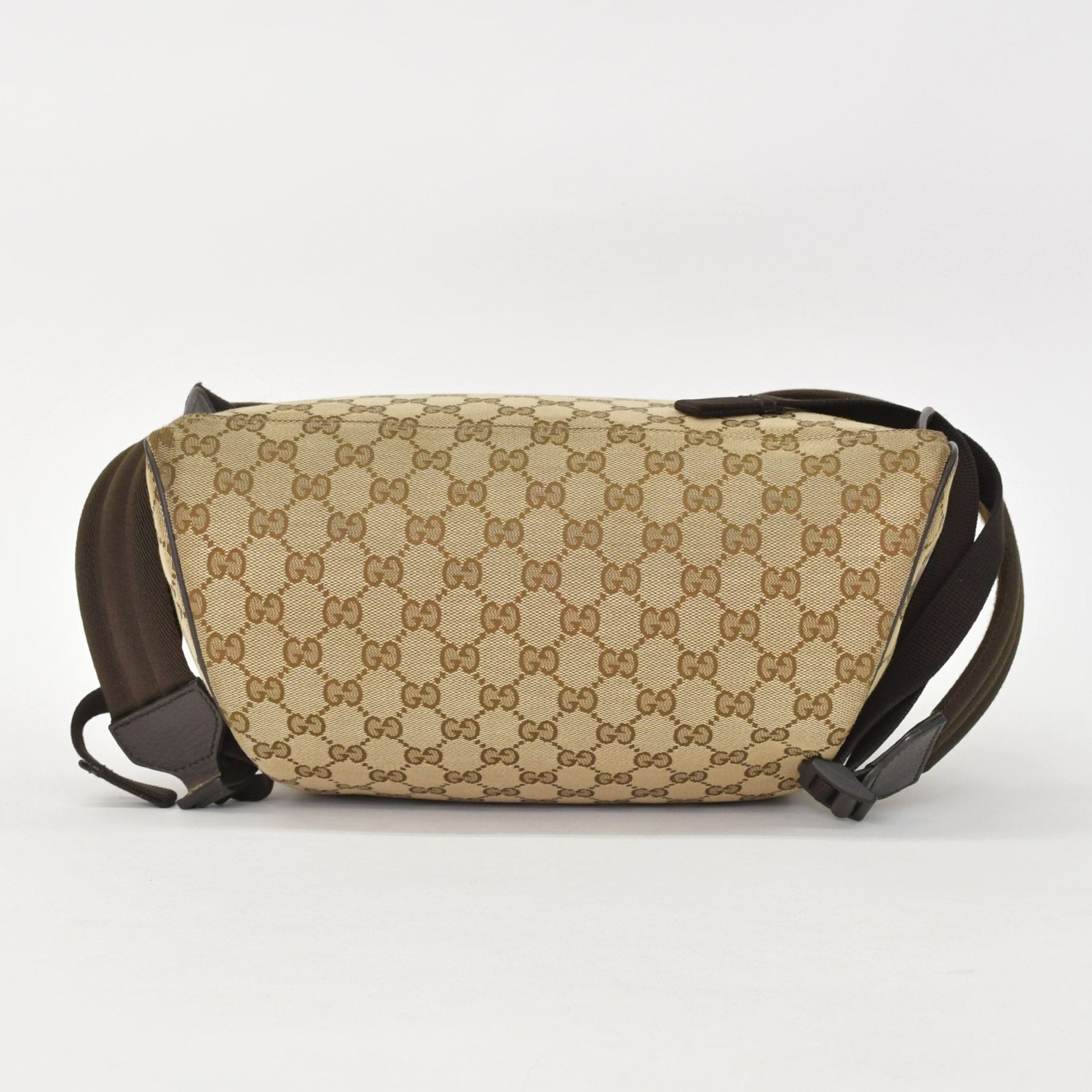 GUCCI グッチ GGキャンバスバックパック リュック ブラウン ベージュ 
