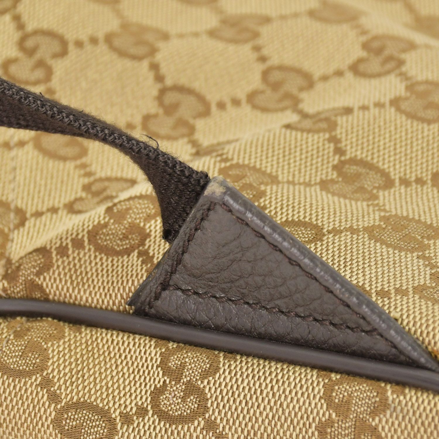 GUCCI グッチ GGキャンバスバックパック リュック ブラウン ベージュ 