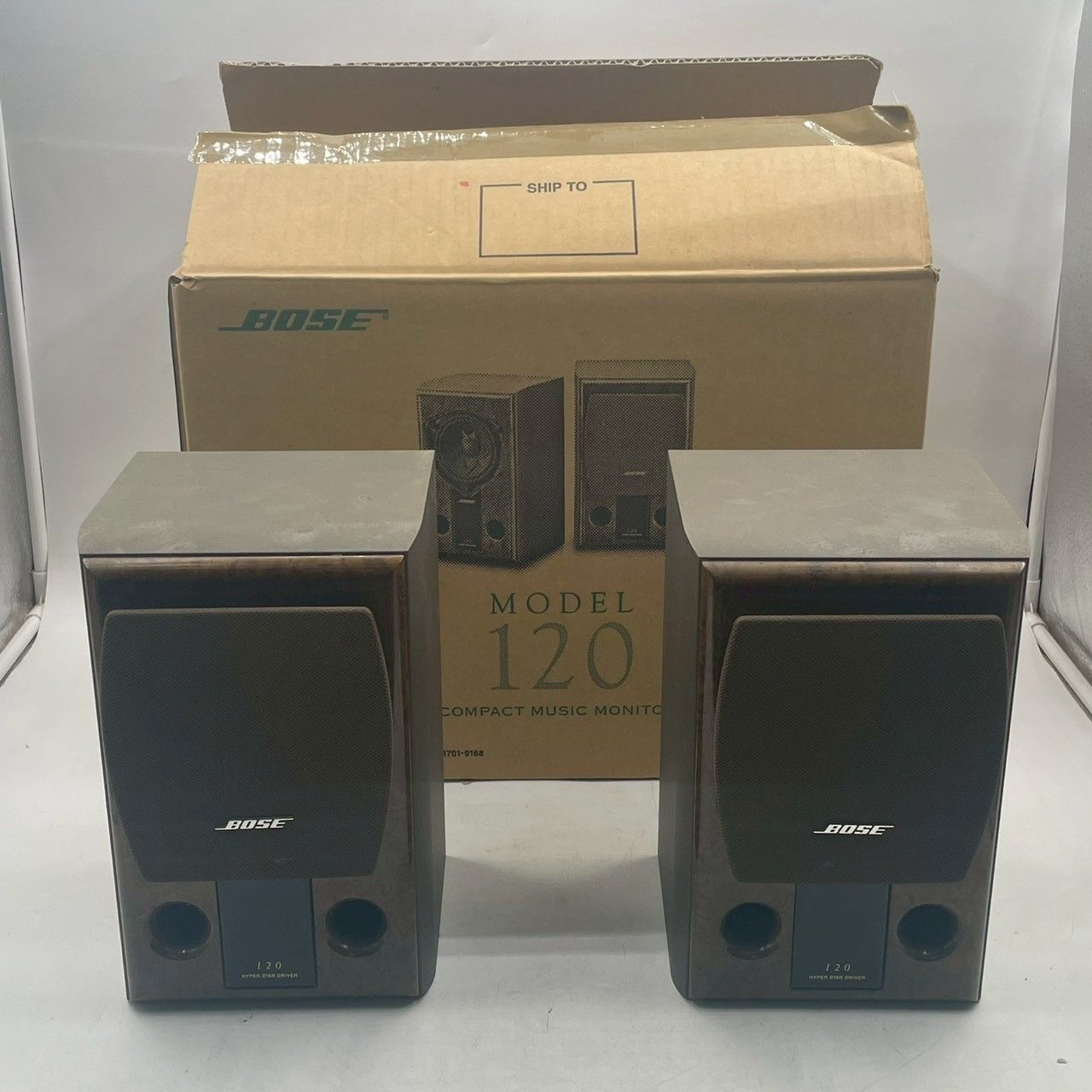 BOSE MODEL120 West Borough シリーズ スピーカー ペア ジャンク品