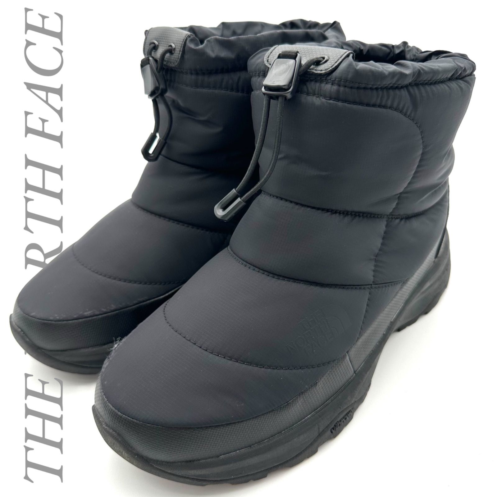【B5313】 THE NORTH FACE ザノースフェイス ヌプシブーティ ウォータープルーフ VII ショート スノーブーツ 26cm