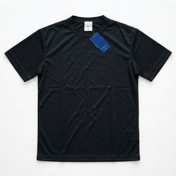 新品 ミズノ MIZUNO 黒 上下セット 半袖Tシャツ ハーフパンツ 無地