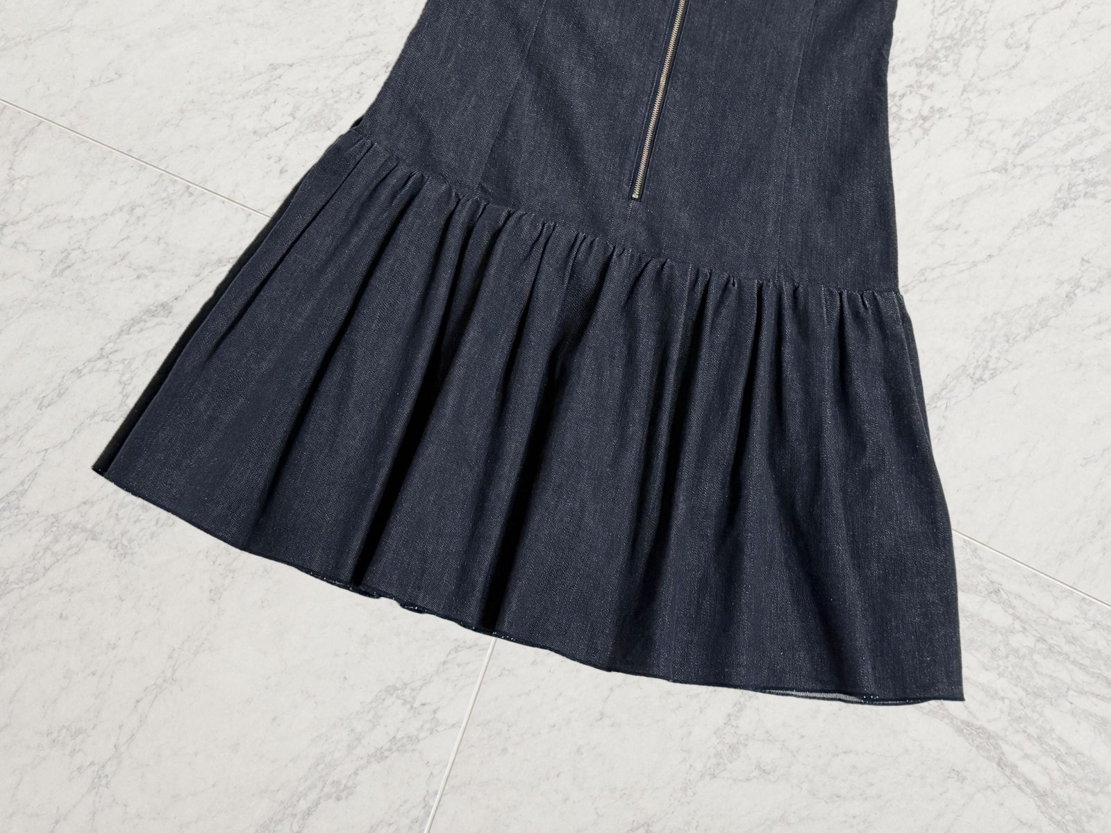 極美品】FOXEY NEW YORK 39368/ フォクシーニューヨーク INDIGO