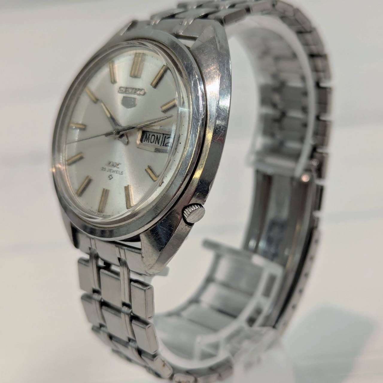 塩】動作品 SEIKO 5 DX セイコー5デラックス タートルケース 6106-8010 
