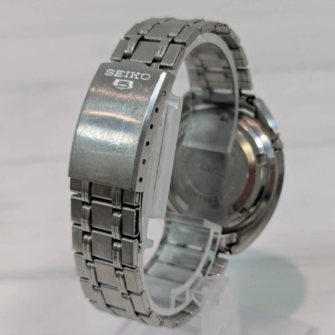 塩】動作品 SEIKO 5 DX セイコー5デラックス タートルケース 6106-8010