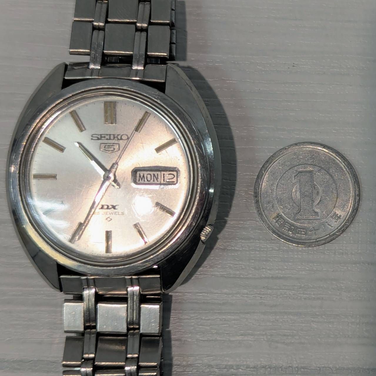 塩】動作品 SEIKO 5 DX セイコー5デラックス タートルケース 6106-8010 