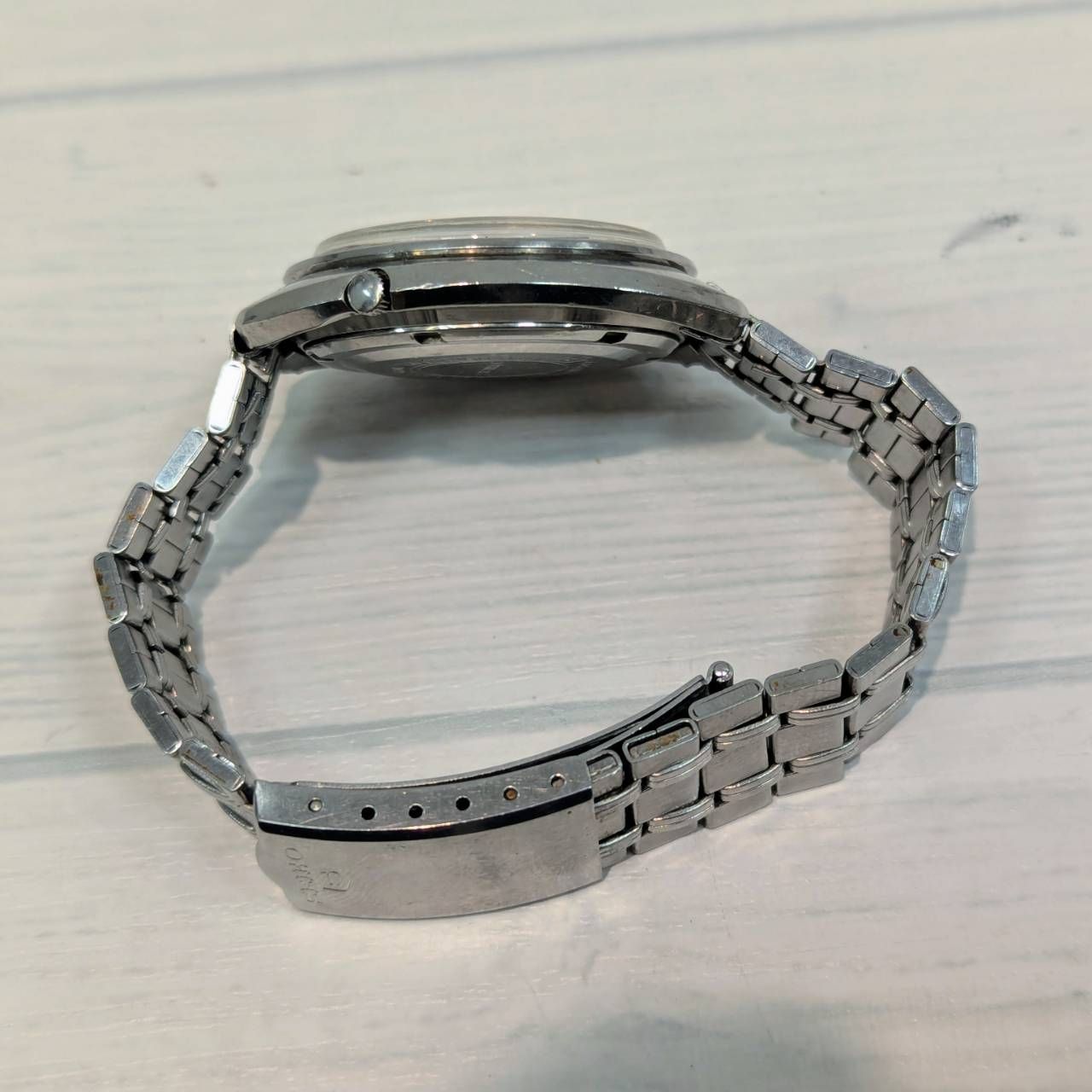 塩】動作品 SEIKO 5 DX セイコー5デラックス タートルケース 6106-8010