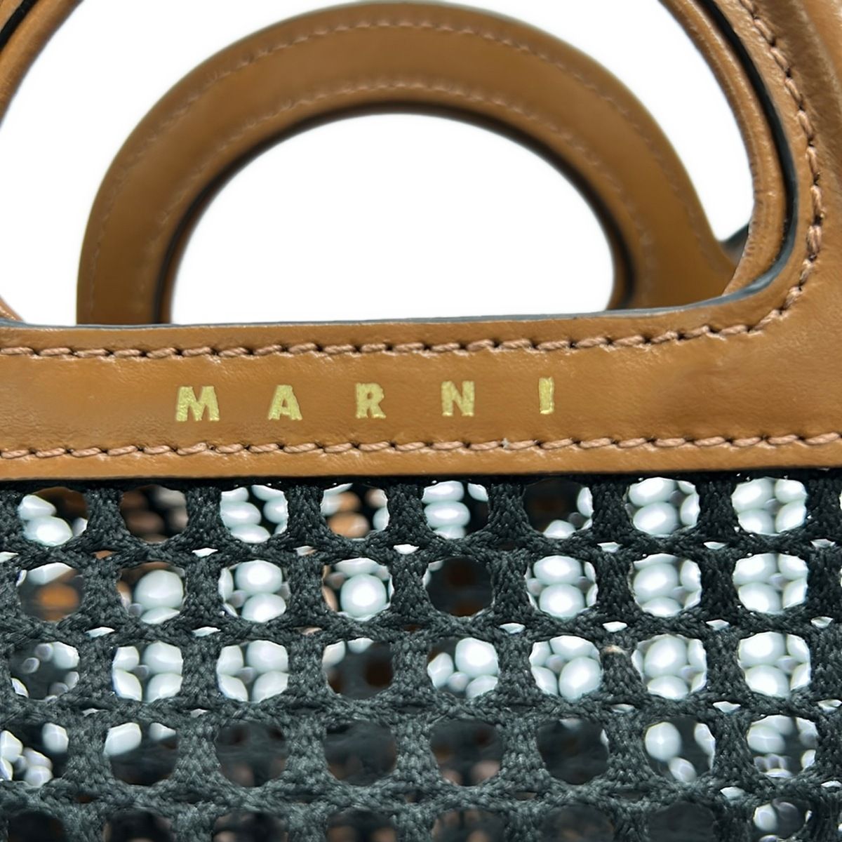 MARNI(マルニ) ショルダーバッグ - SCMP0057Q0 ダークブラウン×黒 