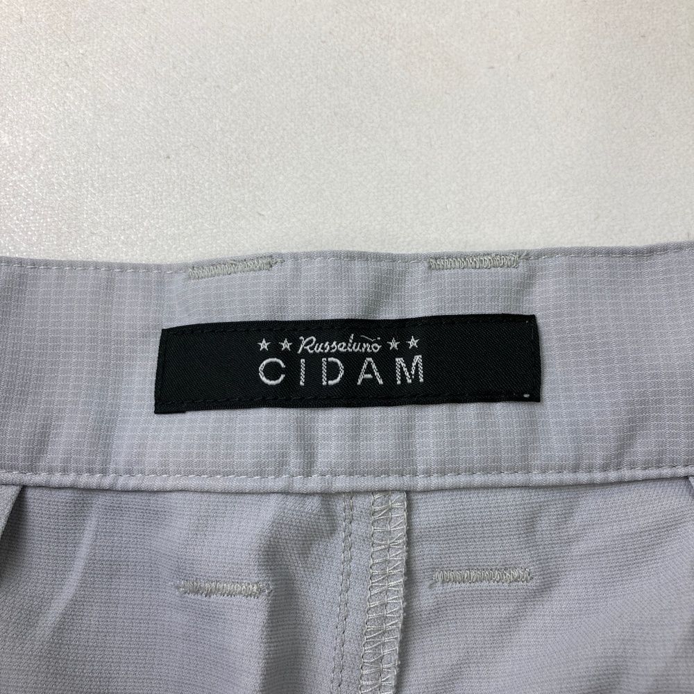サイズ：4 RUSSELUNO ラッセルノ CIDAM ハーフパンツ ルチャ グレー系