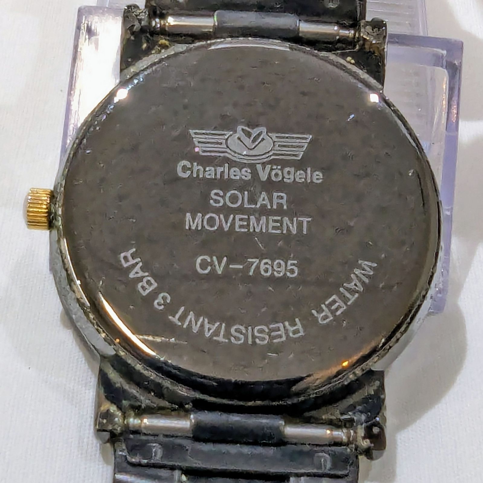 Charles Vogele シャルルホーゲル 【電池交換不要】ソーラー時計 