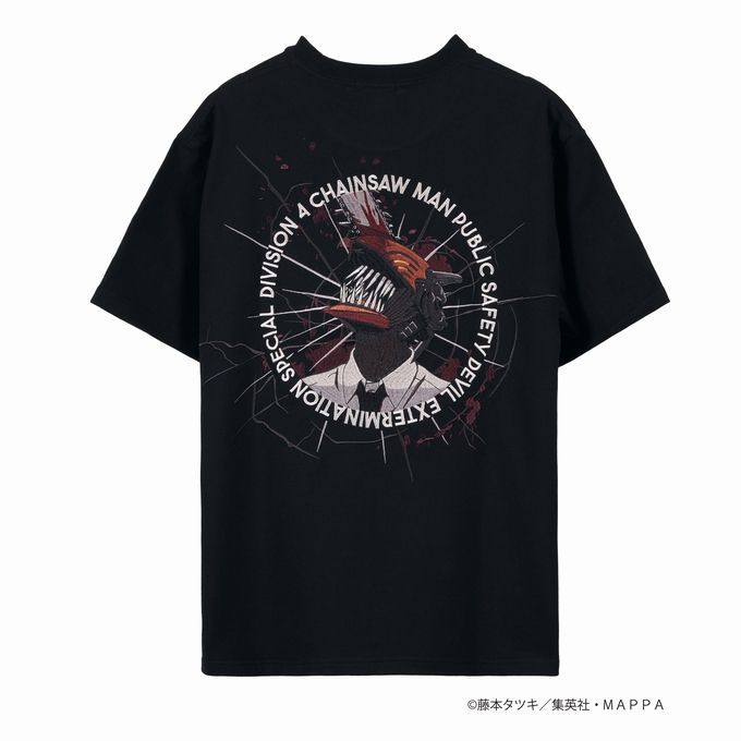 チェンソーマン CSM-2604 半袖Ｔシャツ 天竺半袖TEE デンジ トップス csm-2604