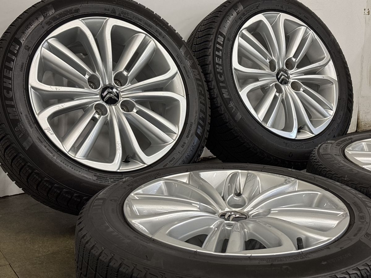正規品】シトロエン C4 純正 16in 7J +29 PCD108 ミシュラン X-ICE 3+