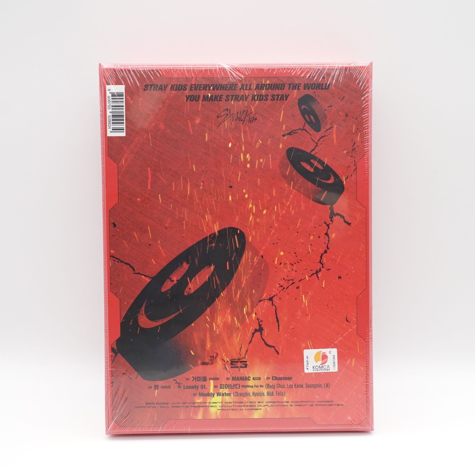Stray Kids ODDINARY 赤 CD 未開封 アルバム レッドカバーバージョン