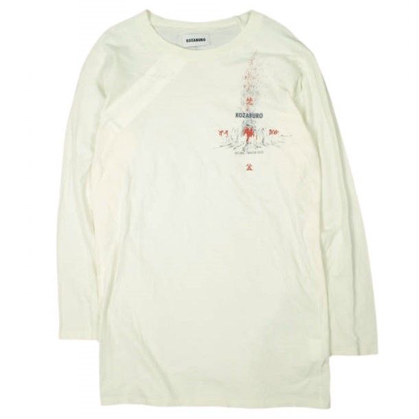 KOZABURO コウザブロウ 22AW 日本製 NEW AGE LONG SLEEVE TEE PRINT 梵 