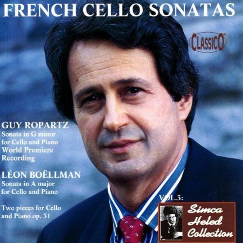 【CD】Ropartz : Cello Sonata