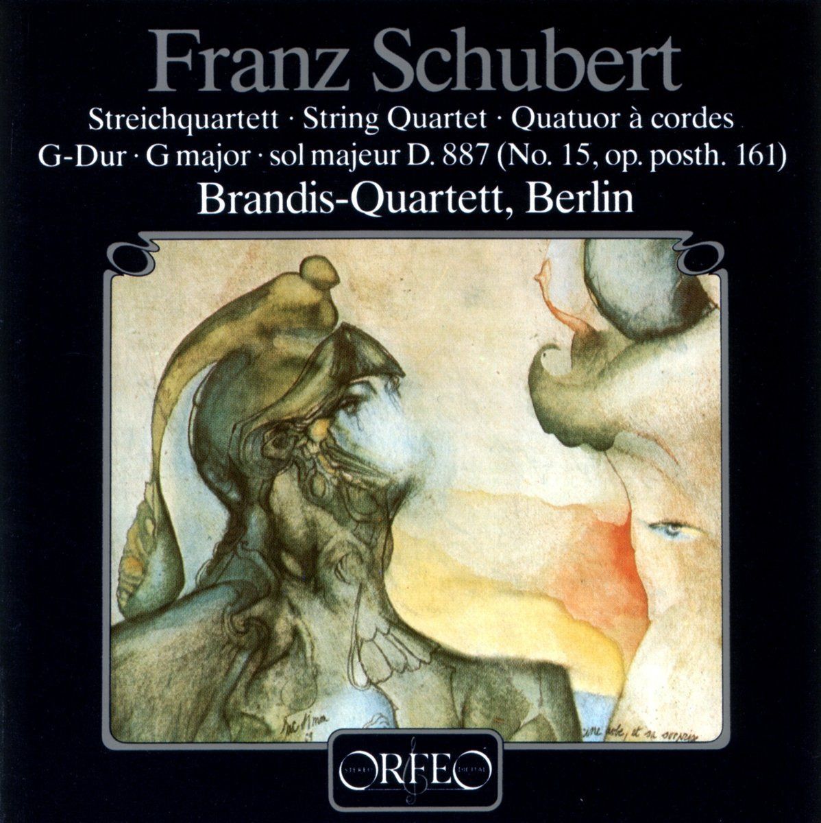 【CD】シューベルト:弦楽四重奏曲15番ト長調op.18 (Schubert, Franz: Streichquartett No. 15 D 887)