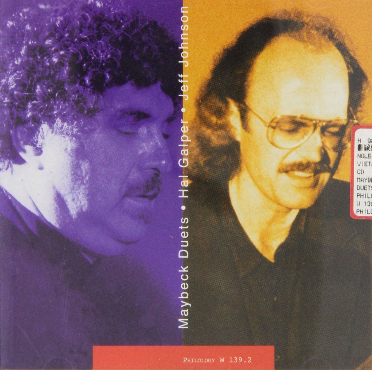 【CD】MAYBECK DUETS