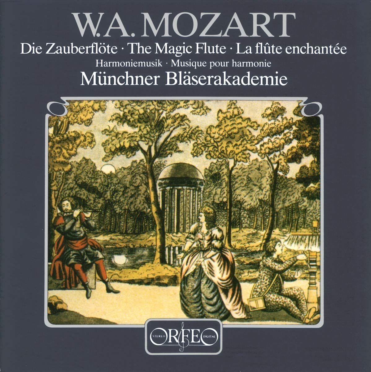 【CD】モーツァルト:魔笛~ハルモニームジーク(管楽アンサンブルのための) (Mozart, Wolfgang Amadeus: Harmoniemusik Die Zauberflote)