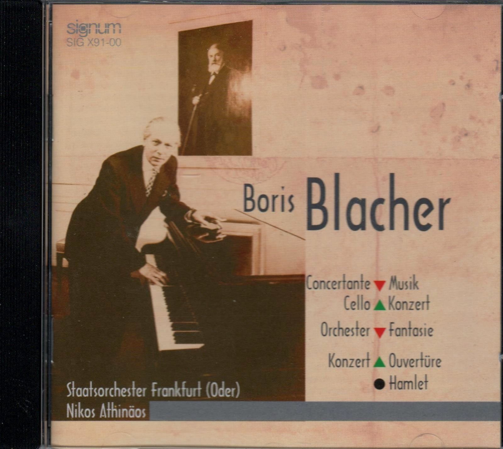 【CD】Blacher: Cello Concerto