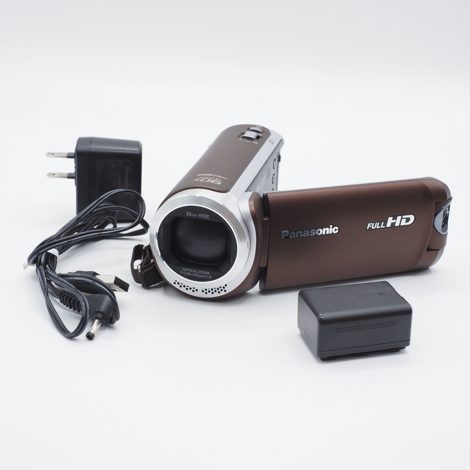Panasonic パナソニック HC-W590M-T ブラウン HDビデオカメラ 極上品