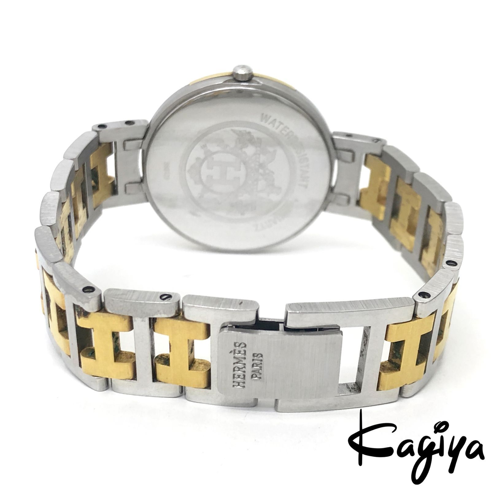 Hermes エルメス ウィンザー デイト 31mm ボーイズサイズ クォーツ