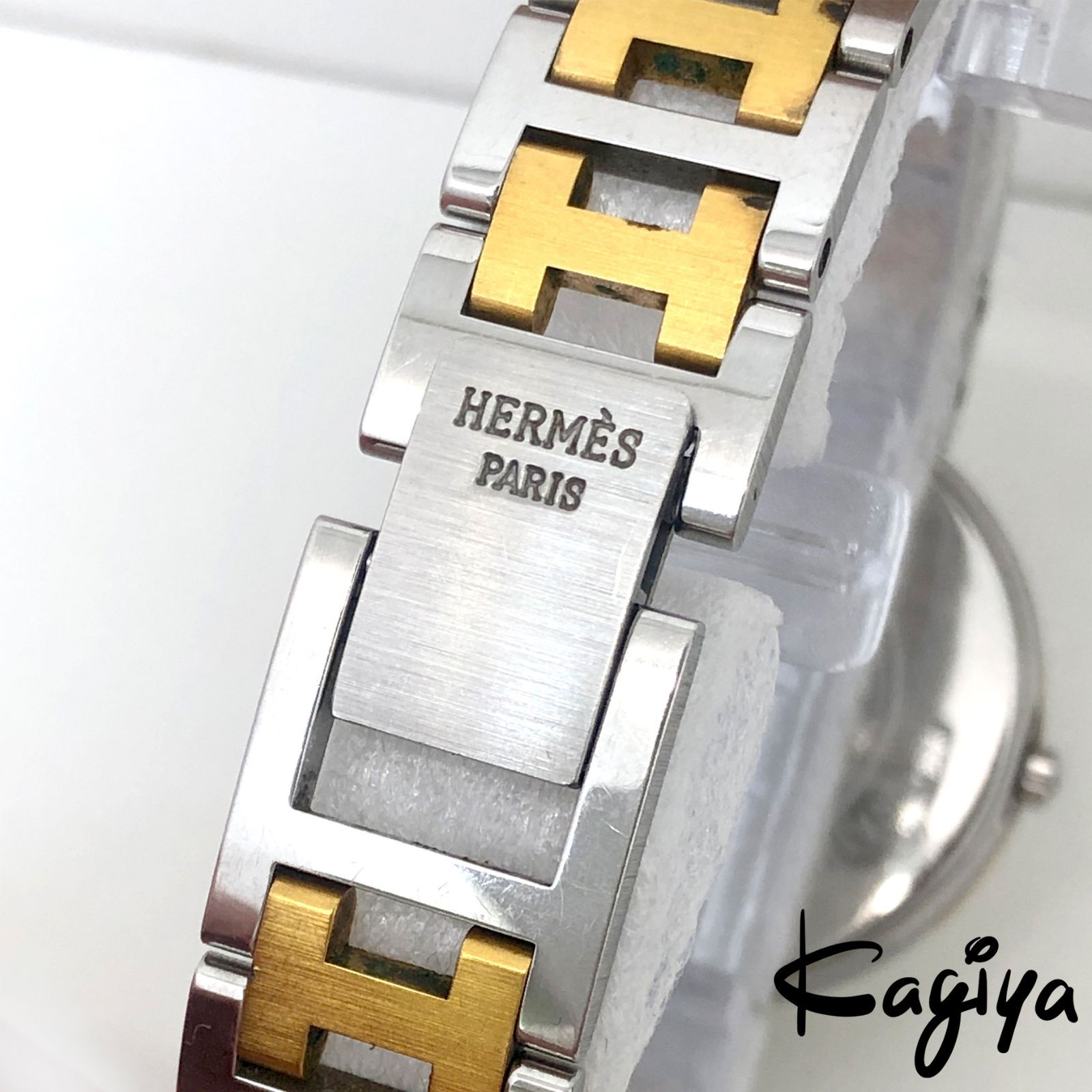 Hermes エルメス ウィンザー デイト 31mm ボーイズサイズ クォーツ