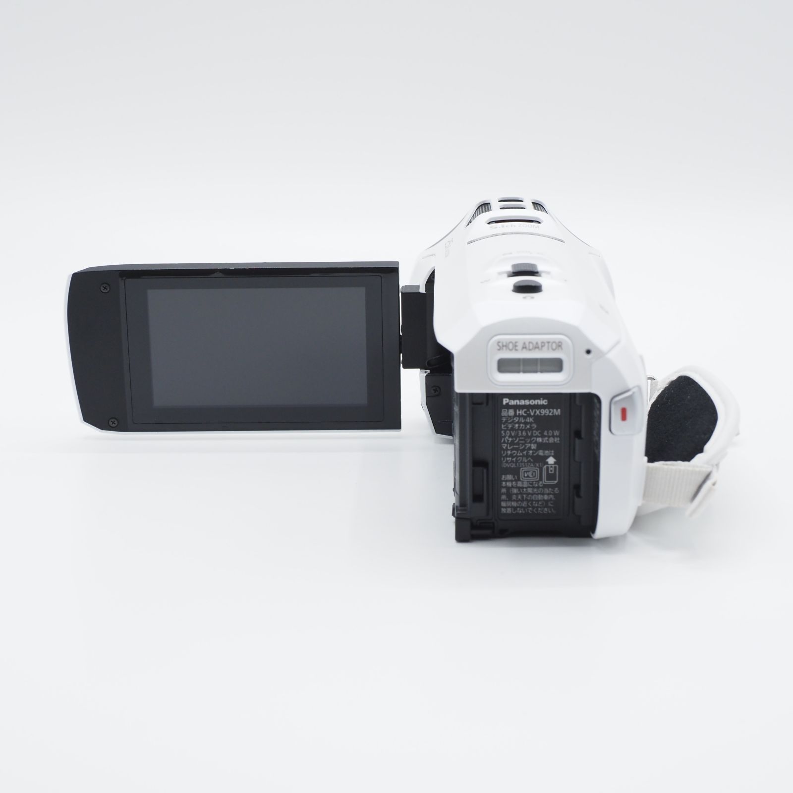 Panasonic パナソニック VX992M ピュアホワイト 4K ビデオカメラ HC