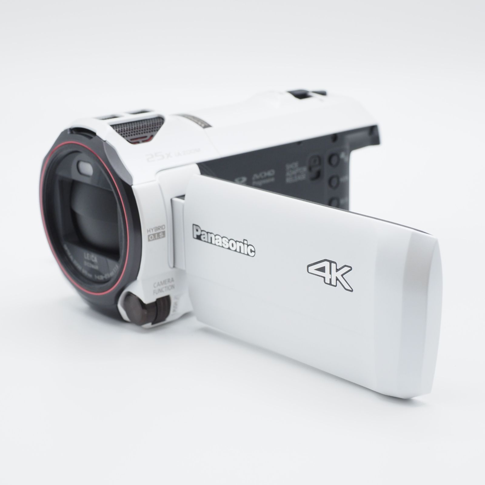 Panasonic パナソニック VX992M ピュアホワイト 4K ビデオカメラ HC
