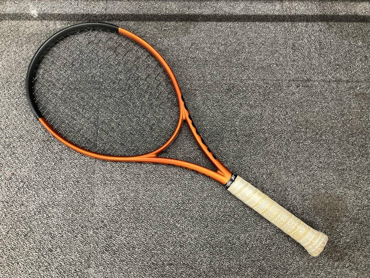 硬式 テニスラケット Wilson BURN100 V5 16×19 300G 2023年モデル ウィルソン バーン
