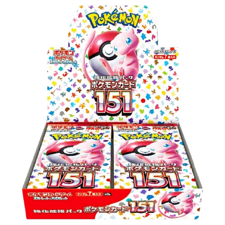 強化拡張パック「ポケモンカード151（イチゴーイチ）」 未開封BOX 30BOX