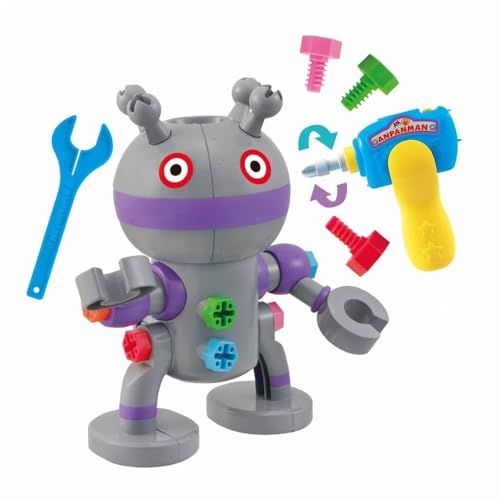 セガフェイブ(SEGA FAVE) アンパンマン くみたてDIY うごくぞっ! ねじねじだだんだん 3歳以上ｍａ