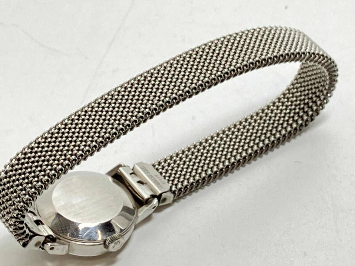 ジャンク 【精度不良】OMEGA DeVille 手巻き レディース ベルト社外品