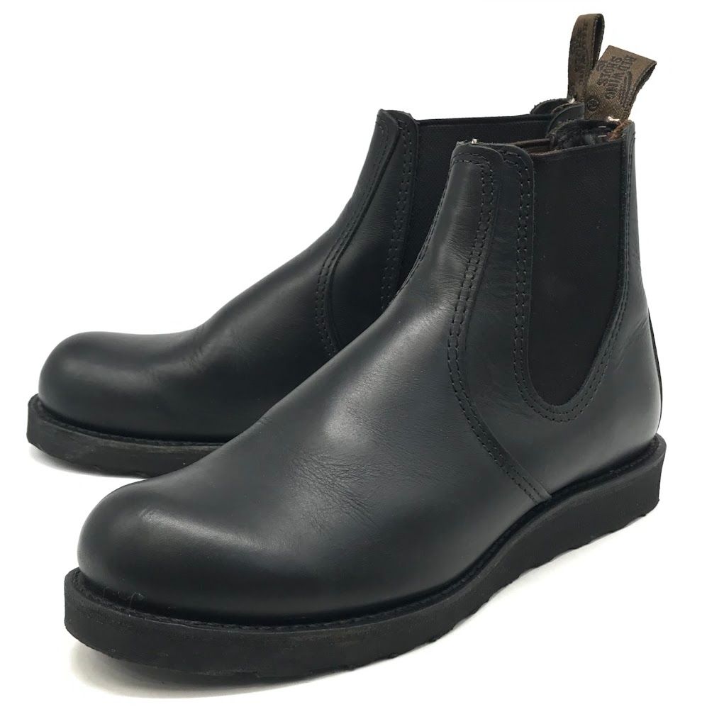 【倉吉店】 中古 RED WING | レッドウィング ブーツ Classic Chelsea サイドゴアブーツ 3194 ブラック 26.5cm 【127】