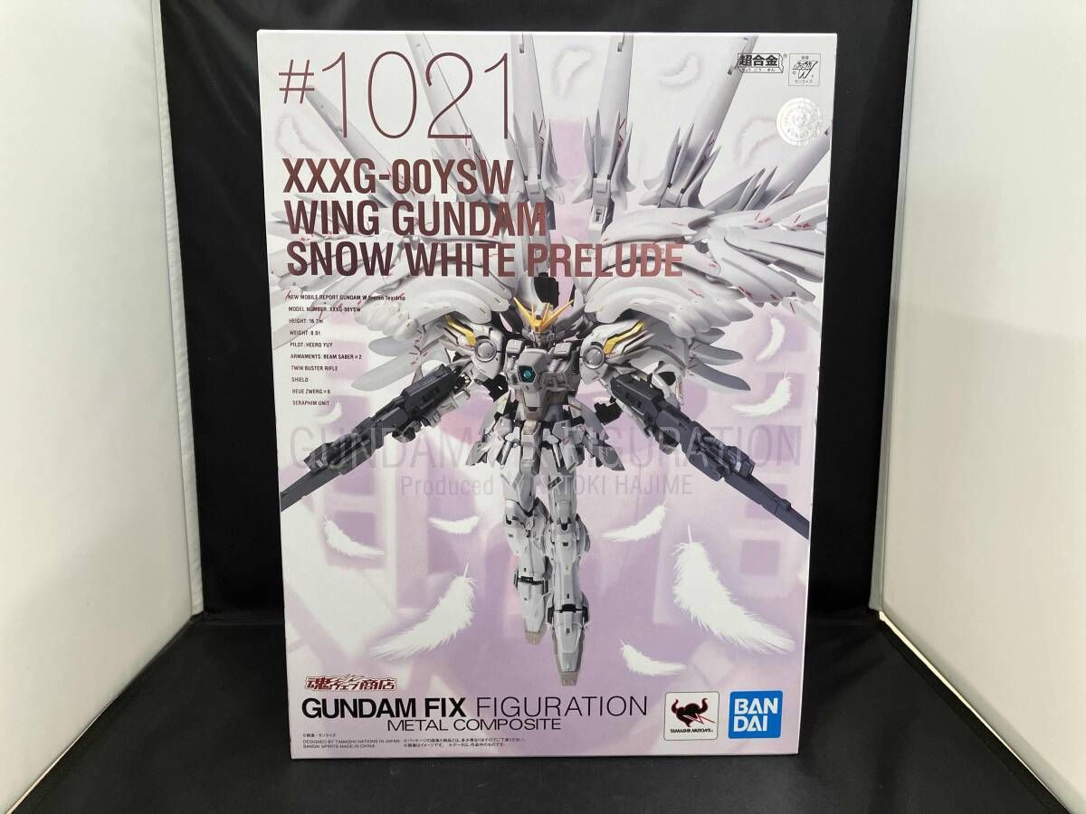 未開封品 バンダイ ウイングガンダム スノｰホワイトプレリュｰド G.F.F.M.C 魂ウェブ商店限定 新機動戦記ガンダムW Frozen Teardrop