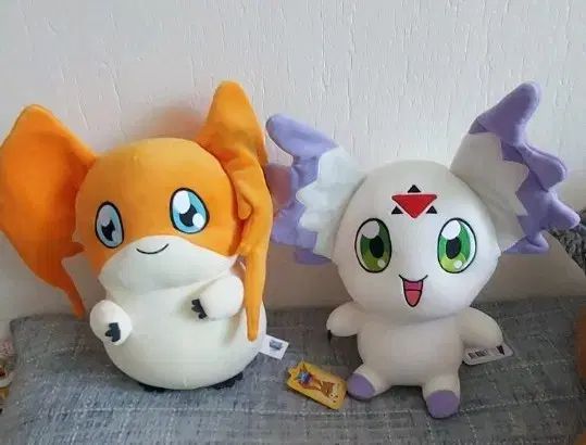 デジタルモンスター ドンボルモン & パタモン ぬいぐるみ