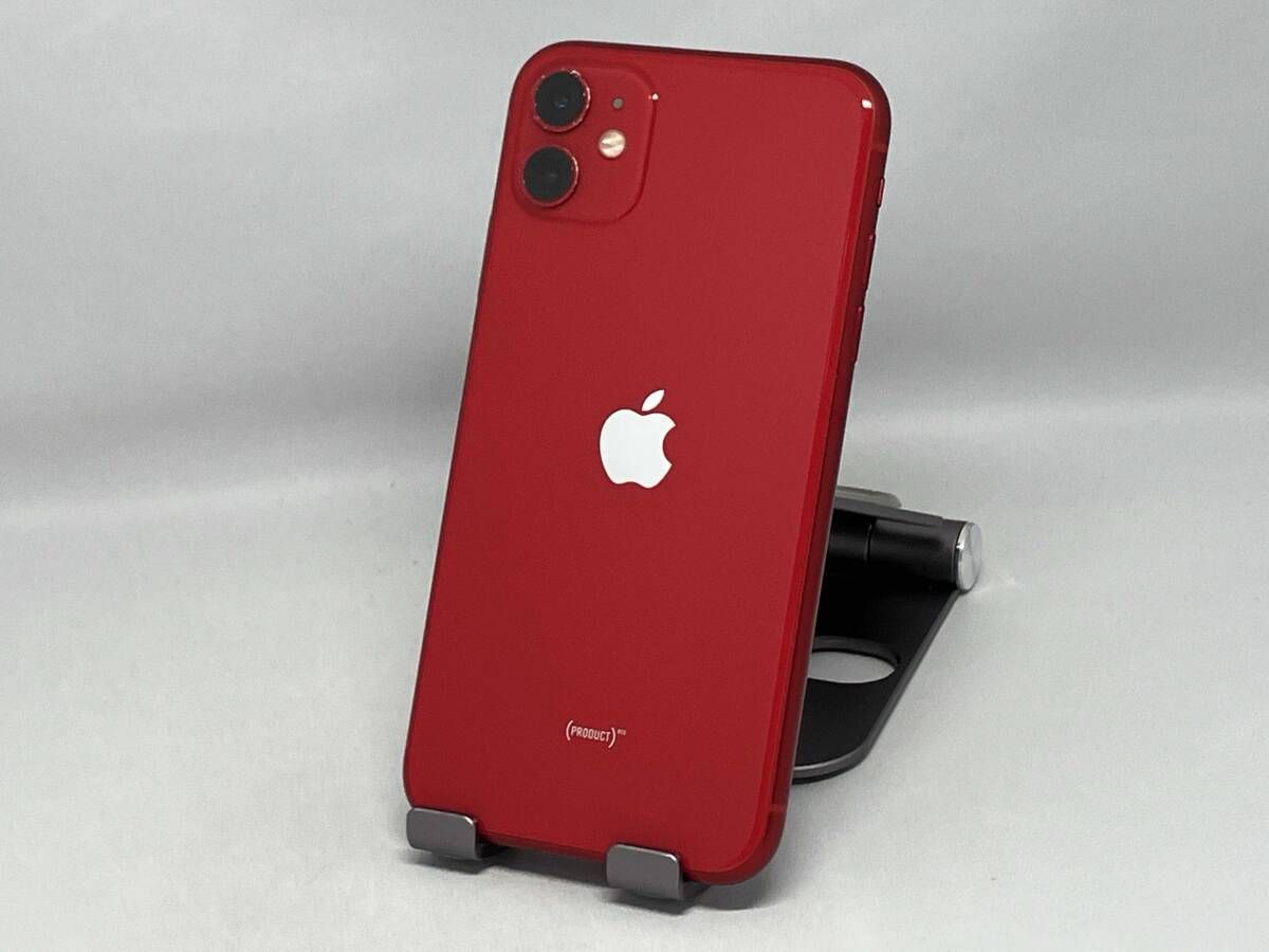 au 【SIMロックなし】MWM32J/A iPhone 11 128GB レッド au-最激安販売中