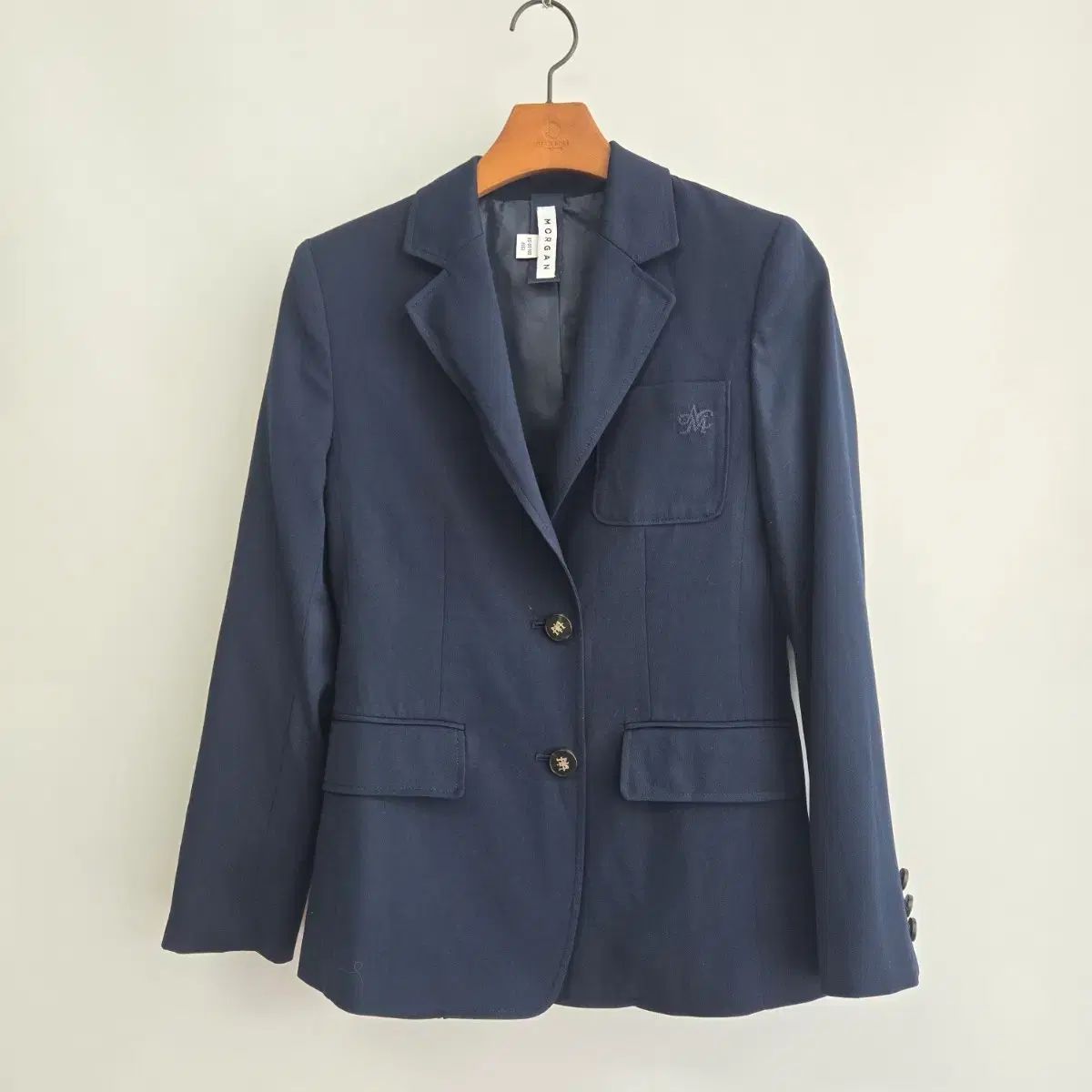 モルガン MORGAN ネイビー23ss レディース ジャケット 55