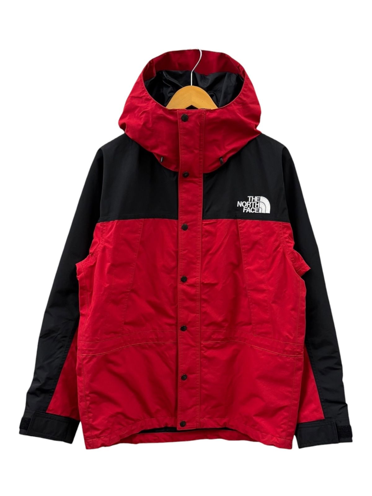 THE NORTH FACE (ザノースフェイス) マンテンライトジャケット NP62550 M レッド×ブラック メンズ/078