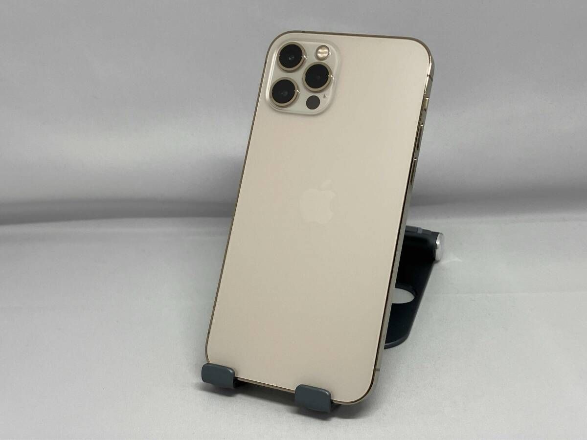 au 【SIMロックなし】MGM73J/A iPhone 12 Pro 128GB ゴｰルド au