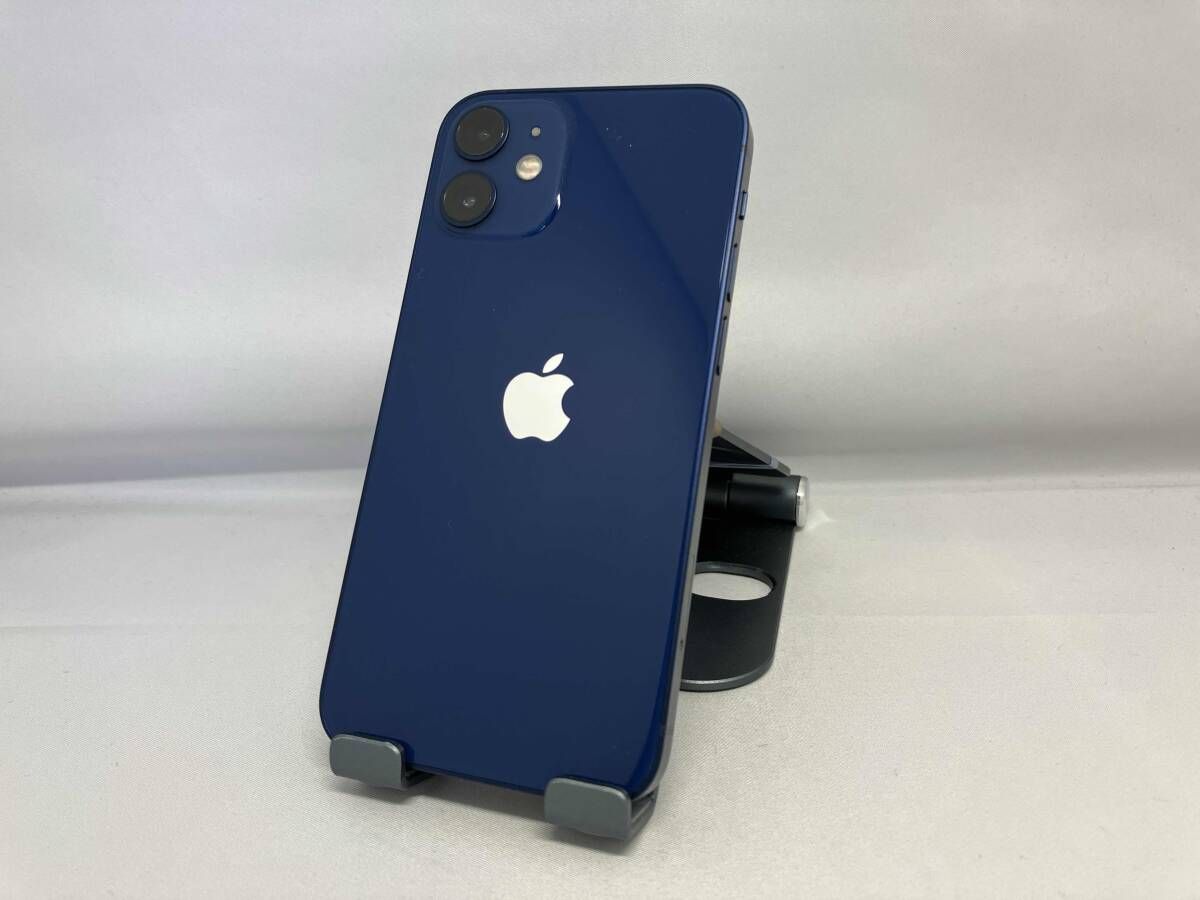 SoftBank 【SIMロックなし】MGAP3J/A iPhone 12 Mini 64GB ブルｰ SoftBank
