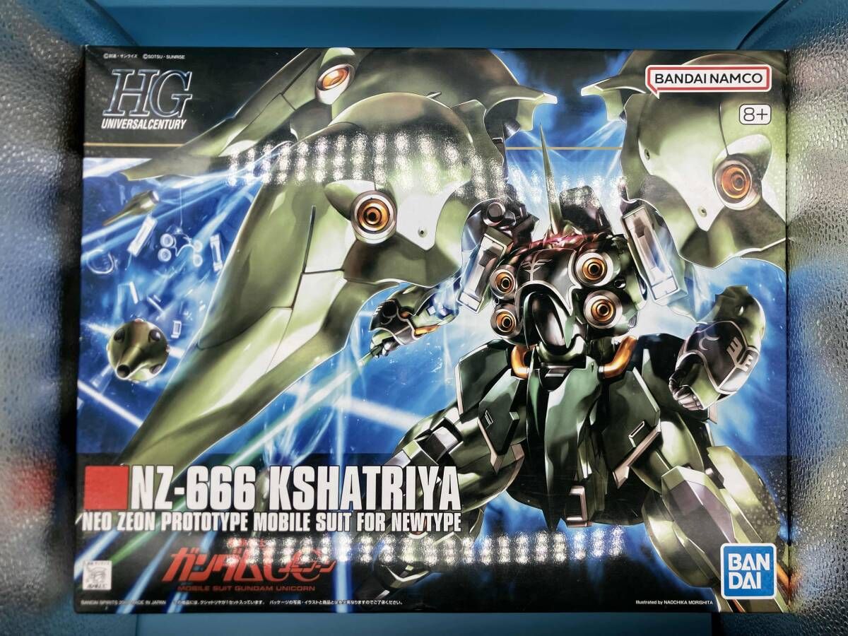 現状品 プラモデル (再販)バンダイ 1/144 NZ-666 クシャトリヤ HGUC