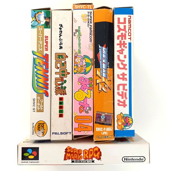 スーパーファミコン ゲームカセット 箱付き まとめ売り 6点セット