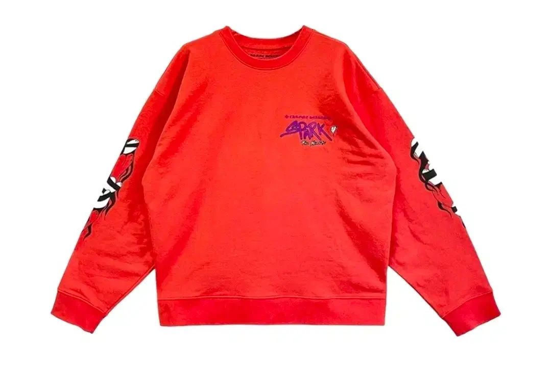 CHROME HAEATS クロムハーツ マッティボーイ スパーク スウェットシャツ レッド XL