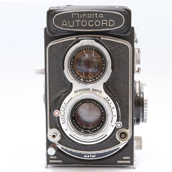 ジャンク】ミノルタ MINOLTA オートコード AUTOCORD 二眼レフカメラ