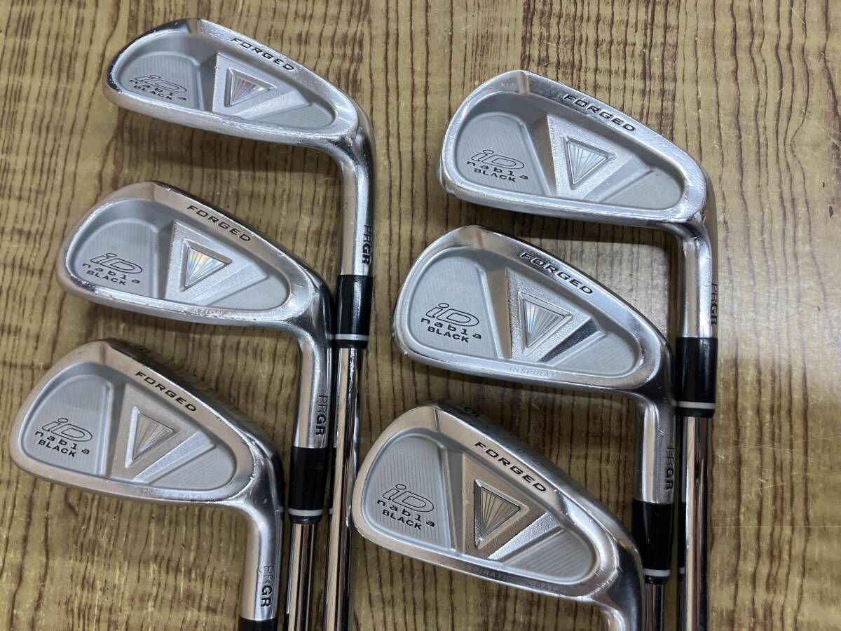 PRGR iD nabla BLACK FORGED プロギア アイディ ナブラブラック