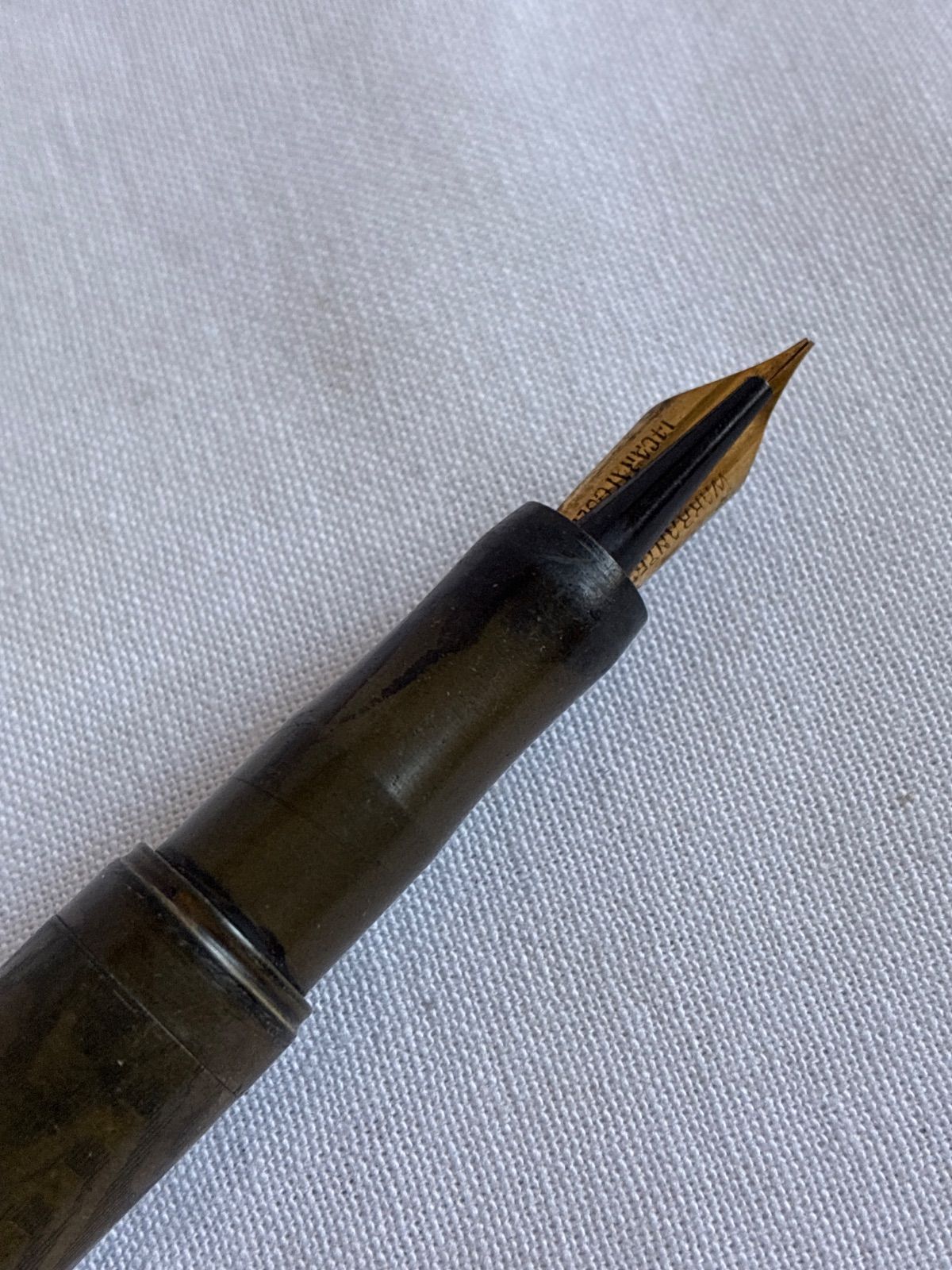 2本セット】WARRANTED インク止め式万年筆 14K含む 昭和レトロ