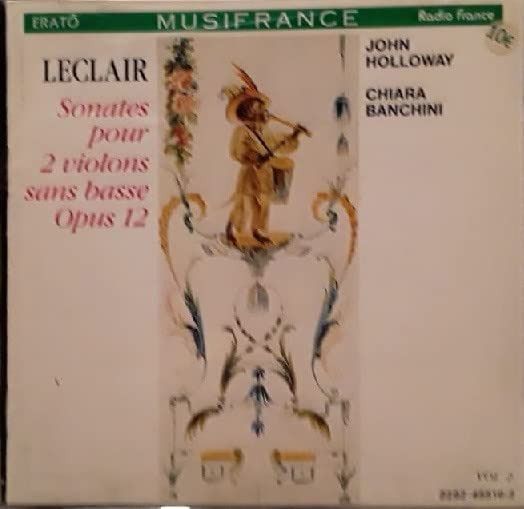【CD】Leclair: Sonatas for 2 Violins