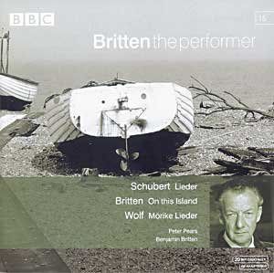 【CD】Lieder: Schubert/Britten/Wolf
