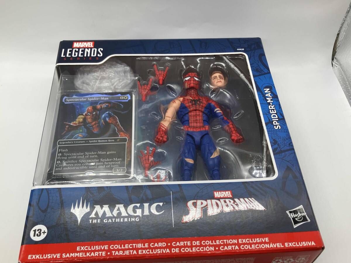 未開封品 美品 MARVEL LEGENDS SERIES SPIDER-MAN MAGIC THEGATHERING スパイダーマン　マジックザギャザリング　MTG