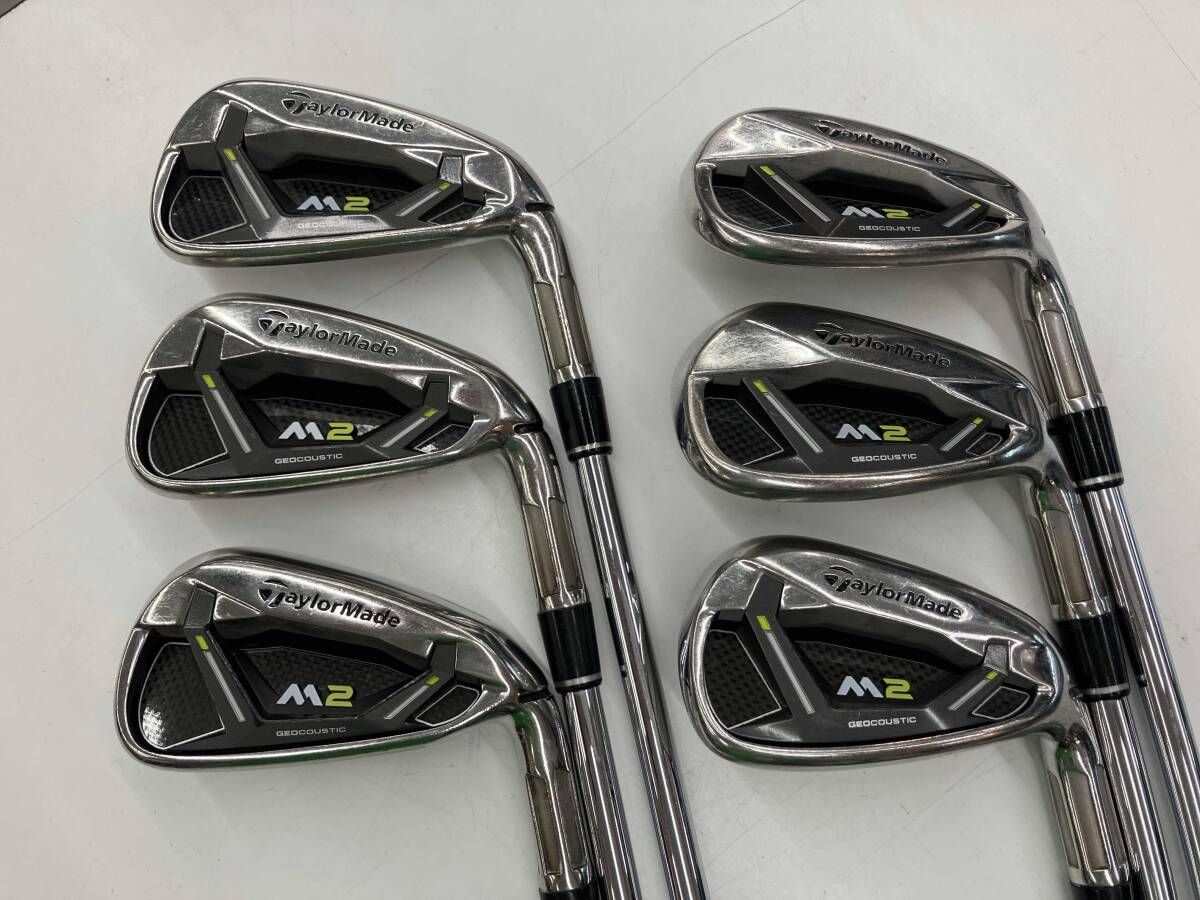TaylorMade M2 2017 アイアンセット 6本セット TaylorMade M2 (2017) 6本 アイアンセット/ FLEX S/ 中古品 - メルカリ