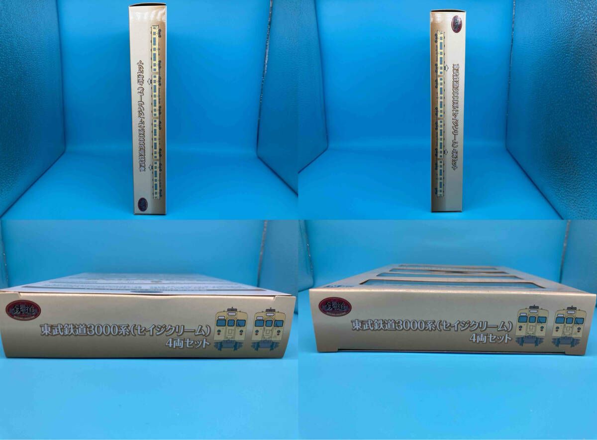 現状品 Nゲージ 鉄道コレクション 東武 3000系(セイジクリｰム) 4両